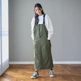 OLIVE | 【C.mt】裏フリースエプロンキャミワンピース | coen【women】