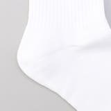 【New Balance】クルー丈 ロゴ入りリブソックス（お得な2足セット） | coen【women】 | 詳細画像3 