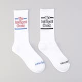WHITE | 【New Balance】クルー丈 ロゴ入りリブソックス（お得な2足セット） | coen【women】