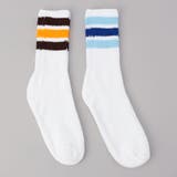 その他2 | 【お得な２足セット】Railroad sock ラインクルーソックス | coen【women】