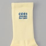 COENロゴ刺繍リブソックス | coen【women】 | 詳細画像10