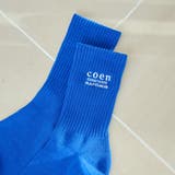 COENロゴ刺繍リブソックス | coen【women】 | 詳細画像5