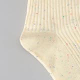 カラーネップヤーンリブソックス | coen【women】 | 詳細画像3 