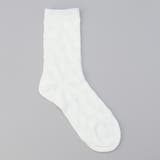 OFF WHITE | 【再入荷・新色登場】ハート ジャガード ソックス | coen【women】