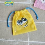 YELLOW | 【SpongeBob / スポンジ・ボブ 別注】 メッシュ巾着ポーチ | coen【women】