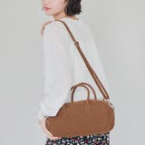 スクエアボストンショルダーバッグ | coen【women】 | 詳細画像1 