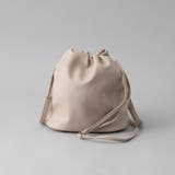 【新色登場 再入荷】レザーライク巾着ショルダーバッグ（Youtube紹介アイテム… | coen【women】 | 詳細画像36 