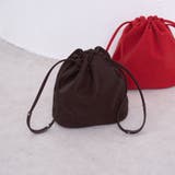 DK.BROWN | 【再入荷・新色登場】レザーライク巾着ショルダーバッグ | coen【women】