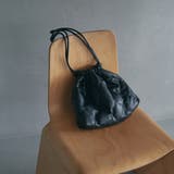 レザーライクキルト巾着ショルダーバッグ | coen【women】 | 詳細画像2 