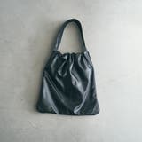 レザーライク ギャザーワンショルダートートバッグ | coen【women】 | 詳細画像2 