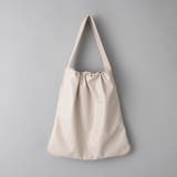 レザーライク ギャザーワンショルダートートバッグ | coen【women】 | 詳細画像12 