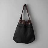 レザーライク ギャザーワンショルダートートバッグ | coen【women】 | 詳細画像16 