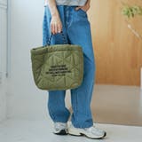 【再入荷/新色登場】ロゴ刺繍キカキルトショルダーバッグ（Mサイズ） | coen【women】 | 詳細画像5 