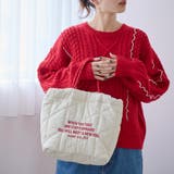 その他1 | 【再入荷/新色登場】ロゴ刺繍キカキルトショルダーバッグ（Mサイズ） | coen【women】
