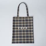 coen(コーエン)ロゴショップトートバッグ | coen【women】 | 詳細画像14
