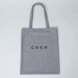 MD.GRAY | coen(コーエン)ロゴショップトートバッグ | coen【women】