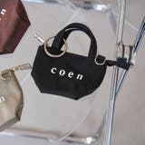 BLACK | 【再入荷・新色登場】coen(コーエン)ロゴトートバッグチャーム XS | coen【women】