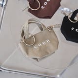 LT.GRAY | 【再入荷・新色登場】coen(コーエン)ロゴトートバッグチャーム XS | coen【women】