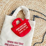 【ギフトにおすすめ/新色追加】ロゴ刺繍ミニポーチキーホルダー | coen【women】 | 詳細画像1 