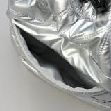 ロゴ刺繍 幾何柄 キルト巾着ショルダーバッグ | coen【women】 | 詳細画像16 