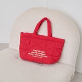 ロゴ刺繍 幾何柄 キルトランチトートバッグ | coen【women】 | 詳細画像6