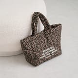 ロゴ刺繍 幾何柄 キルトランチトートバッグ | coen【women】 | 詳細画像8