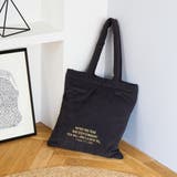 ロゴ刺繍コーデュロイトートバッグ | coen【women】 | 詳細画像2