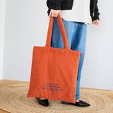 ロゴ刺繍コーデュロイトートバッグ | coen【women】 | 詳細画像6