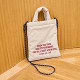 ロゴ刺繍コーデュロイショルダーバッグ | coen【women】 | 詳細画像7 