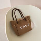 coenロゴ リバーシブルフェイクムートンボアトート | coen【women】 | 詳細画像10