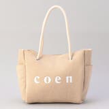 coenロゴ リバーシブルフェイクムートンボアトート | coen【women】 | 詳細画像12