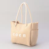 coenロゴ リバーシブルフェイクムートンボアトート | coen【women】 | 詳細画像18