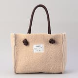 coenロゴ リバーシブルフェイクムートンボアトート | coen【women】 | 詳細画像22