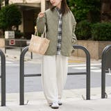 coenロゴ リバーシブルフェイクムートンボアトート | coen【women】 | 詳細画像4