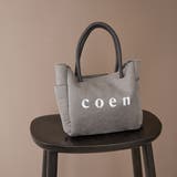 MD.GRAY | coenロゴ リバーシブルフェイクムートンボアトート | coen【women】