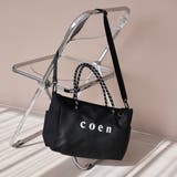 coenロゴ ポリキャンバスショルダーバッグ | coen【women】 | 詳細画像2