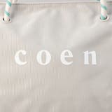 coenロゴ ポリキャンバスショルダーバッグ | coen【women】 | 詳細画像18
