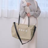 coenロゴ ポリキャンバスショルダーバッグ | coen【women】 | 詳細画像9