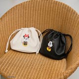 【MICKEY（ミッキー）/別注】レザーライク巾着バッグ | coen【women】 | 詳細画像2 