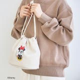 【MICKEY（ミッキー）/別注】レザーライク巾着バッグ | coen【women】 | 詳細画像6 