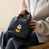 【MICKEY（ミッキー）/別注】レザーライクボストンバッグ | coen【women】 | 詳細画像1 