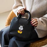 【MICKEY（ミッキー）/別注】レザーライクボストンバッグ | coen【women】 | 詳細画像8 