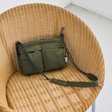 OLIVE | Wポケット ボトルショルダーバッグ | coen【women】