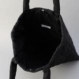 ロゴ刺繍 幾何柄 キルトトートバッグ | coen【women】 | 詳細画像13 