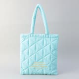 ロゴ刺繍 幾何柄 キルトトートバッグ | coen【women】 | 詳細画像16 