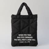 ロゴ刺繍 幾何柄 キルト2wayショルダーバッグ | coen【women】 | 詳細画像17 