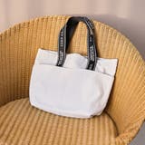 BEIGE | coen（コーエン）ロゴテープトートバッグ | coen【women】