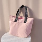 LT.PINK | coen（コーエン）ロゴテープトートバッグ | coen【women】