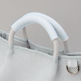 coen（コーエン）ロゴ刺繍 メッシュパフ2wayトートバッグ（Mサイズ） | coen【women】 | 詳細画像16 