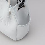 coen（コーエン）ロゴ刺繍 メッシュパフ2wayトートバッグ（Mサイズ） | coen【women】 | 詳細画像20 